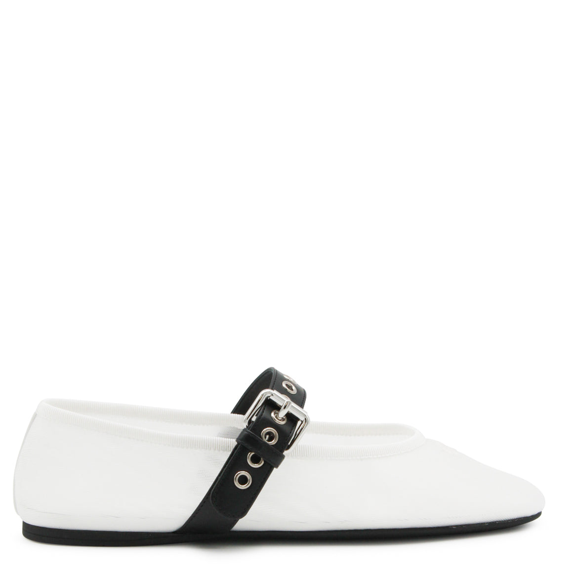 WHITE LOGO FLATS