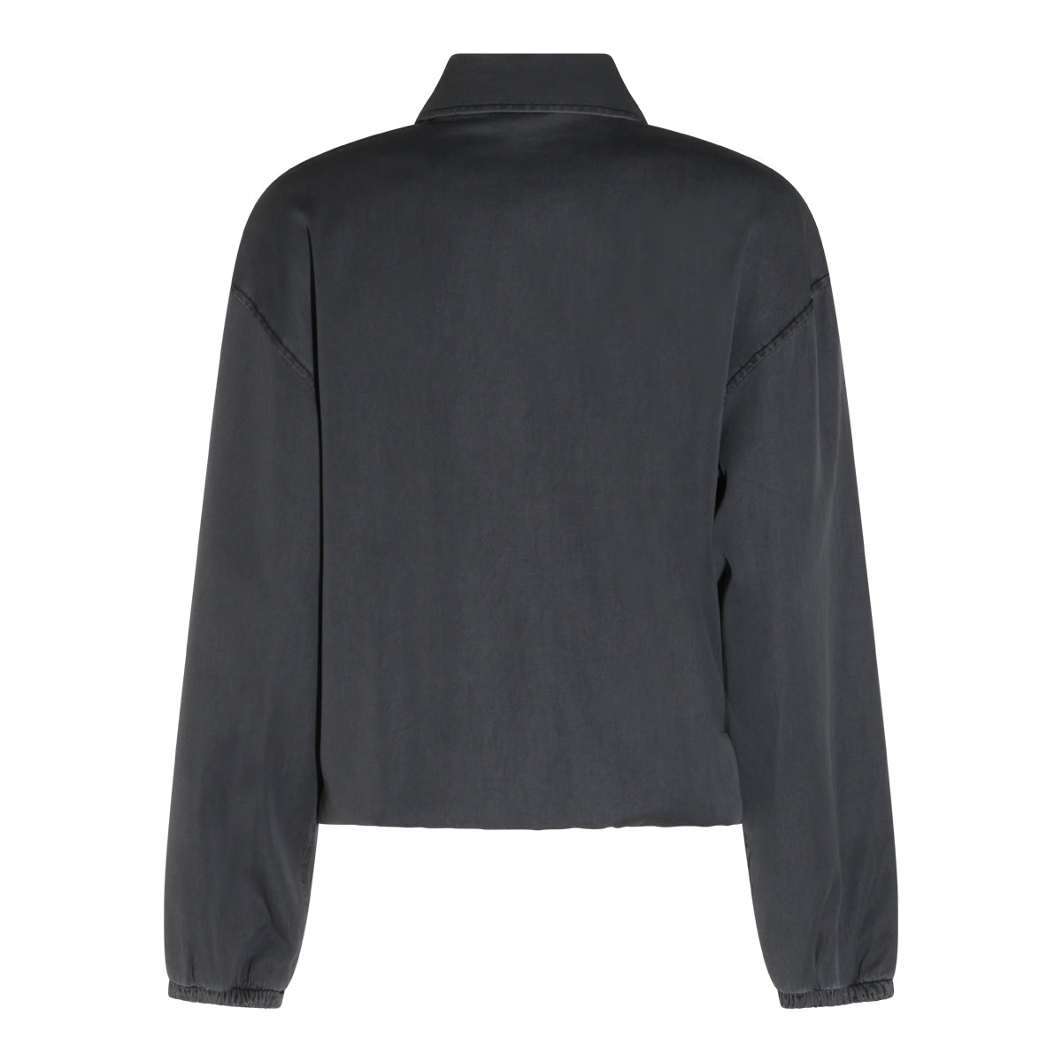 BLACK COTTON DENIM JACKET