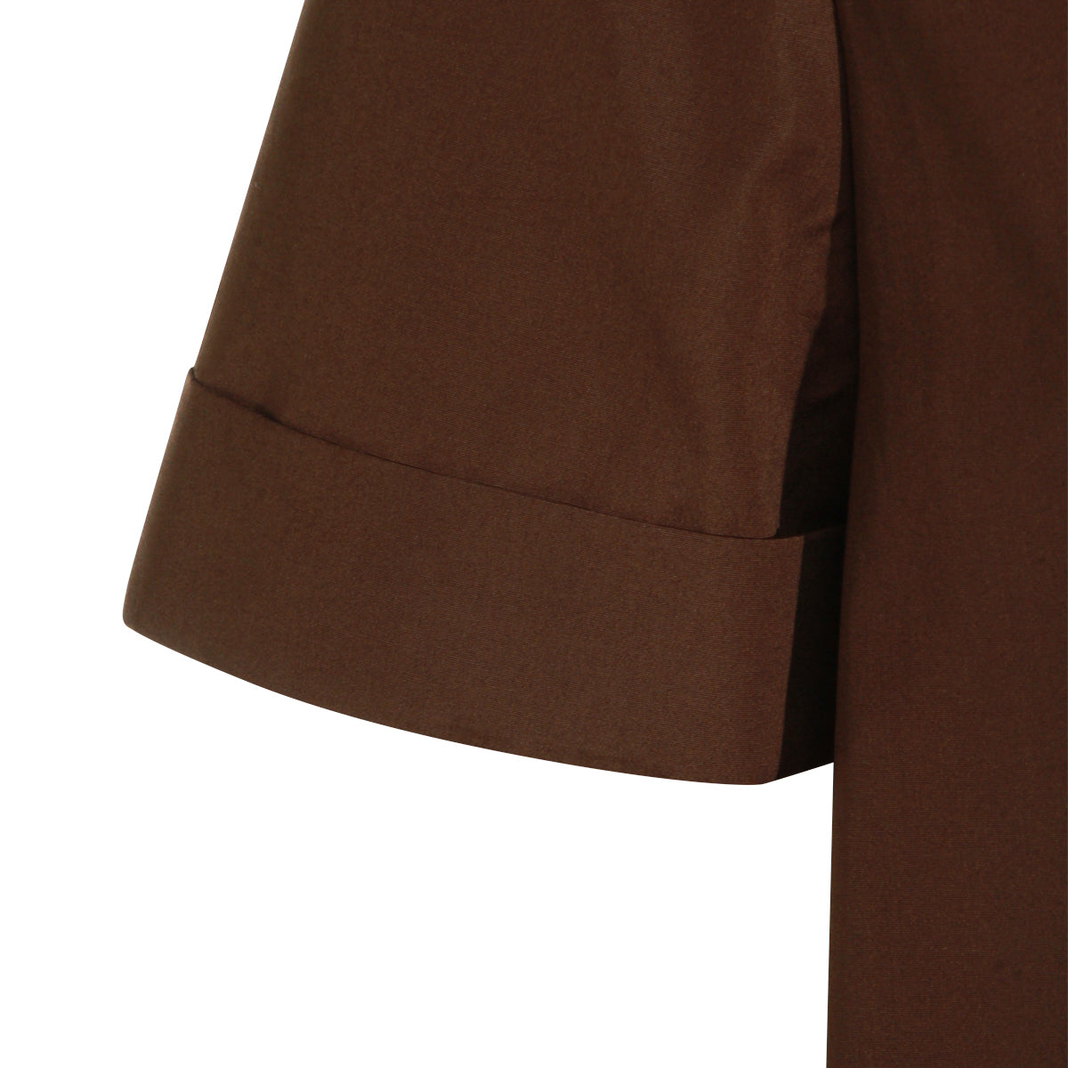 DARK BROWN COTTON DRESS