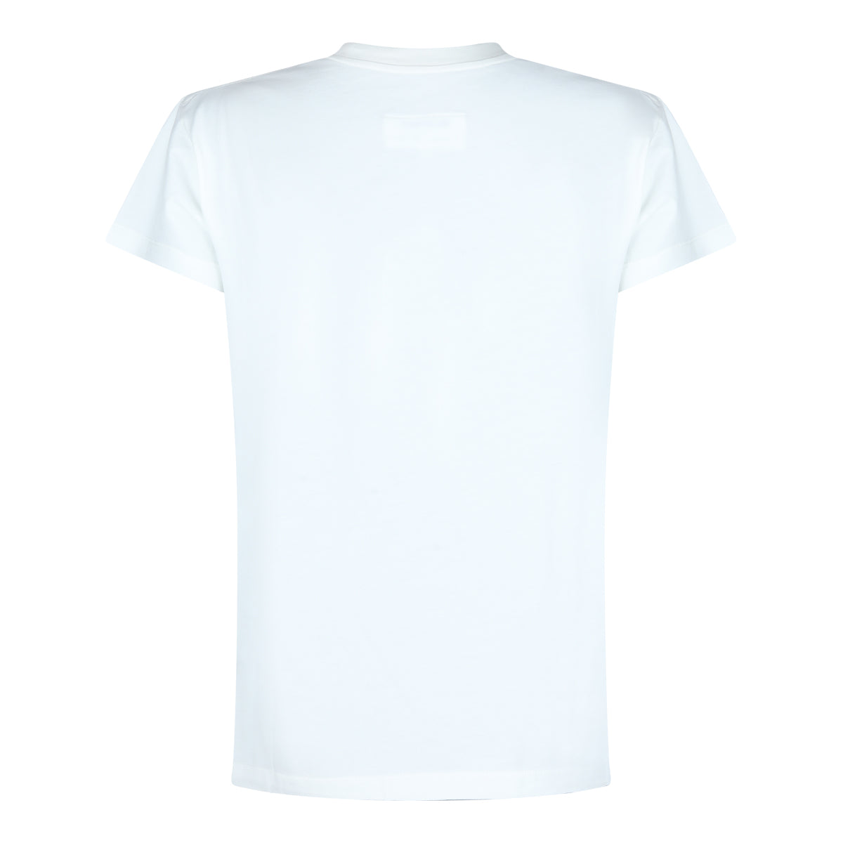 WHITE COTTON T-SHIRT