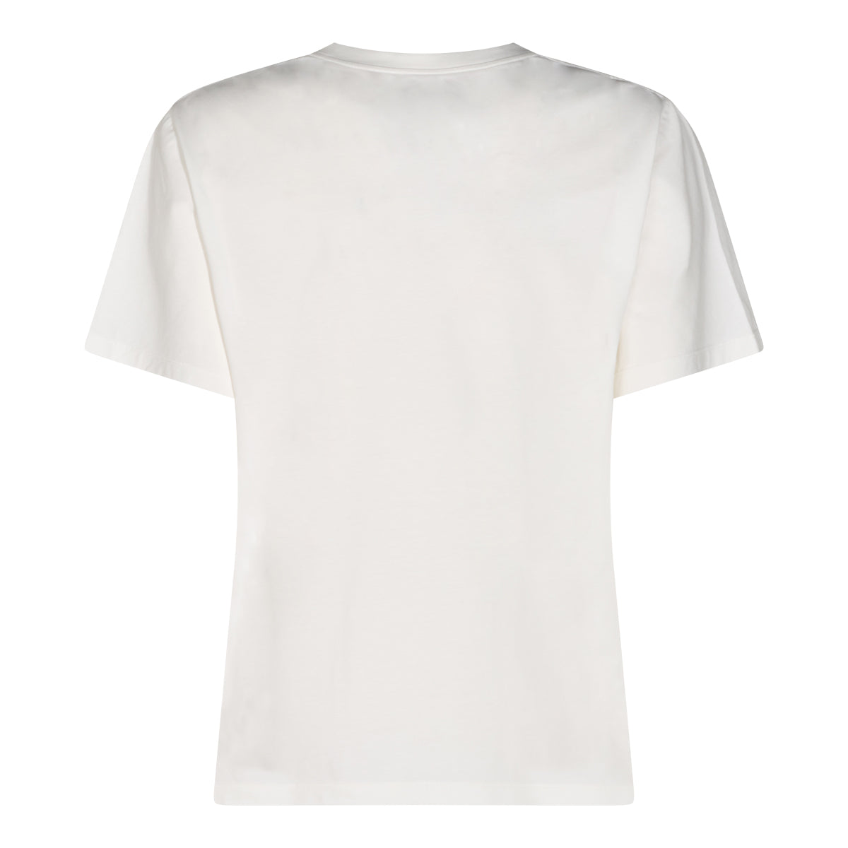 WHITE COTTON HANDWRITTEN T-SHIRT
