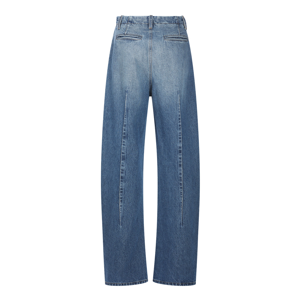 BLUE DENIM BALLOON JEANS
