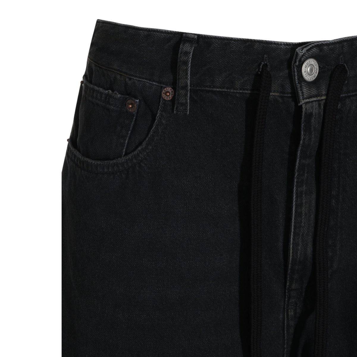 BLACK 5 POCKETS JEANS