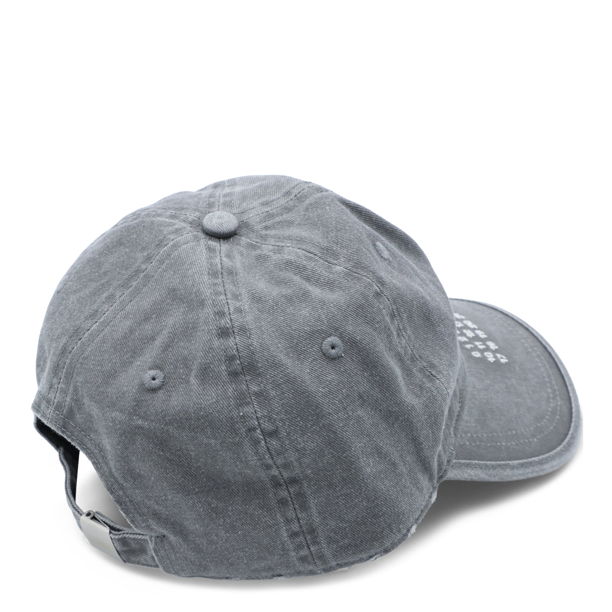 GREY COTTON BASEBALL CAP