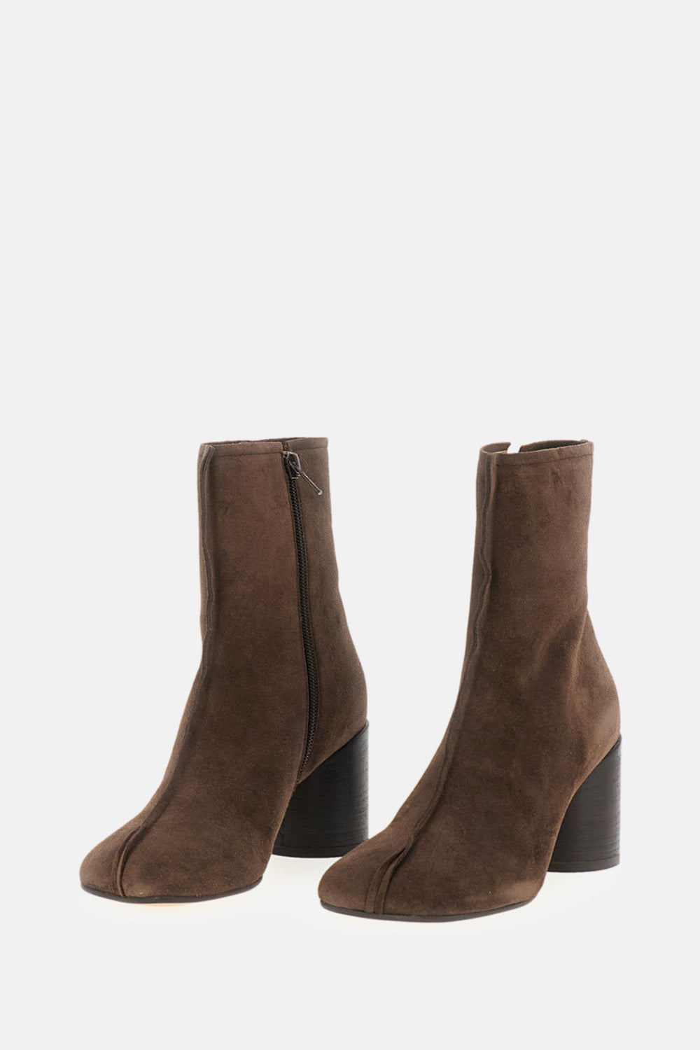 STITCH TOE ANATOMIC SUEDE ANKLE BOOTS