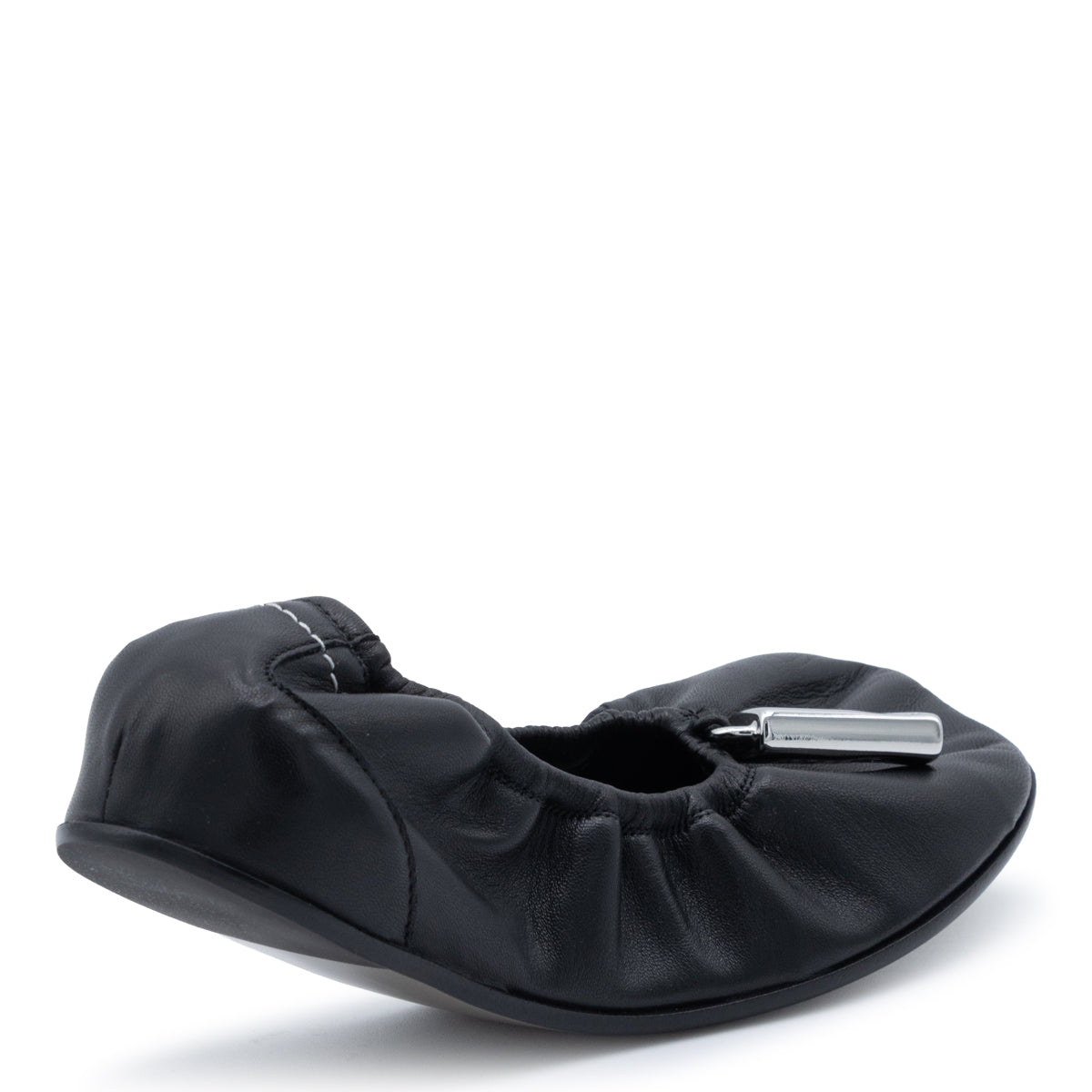 BLACK BALLET SHOES FLATS