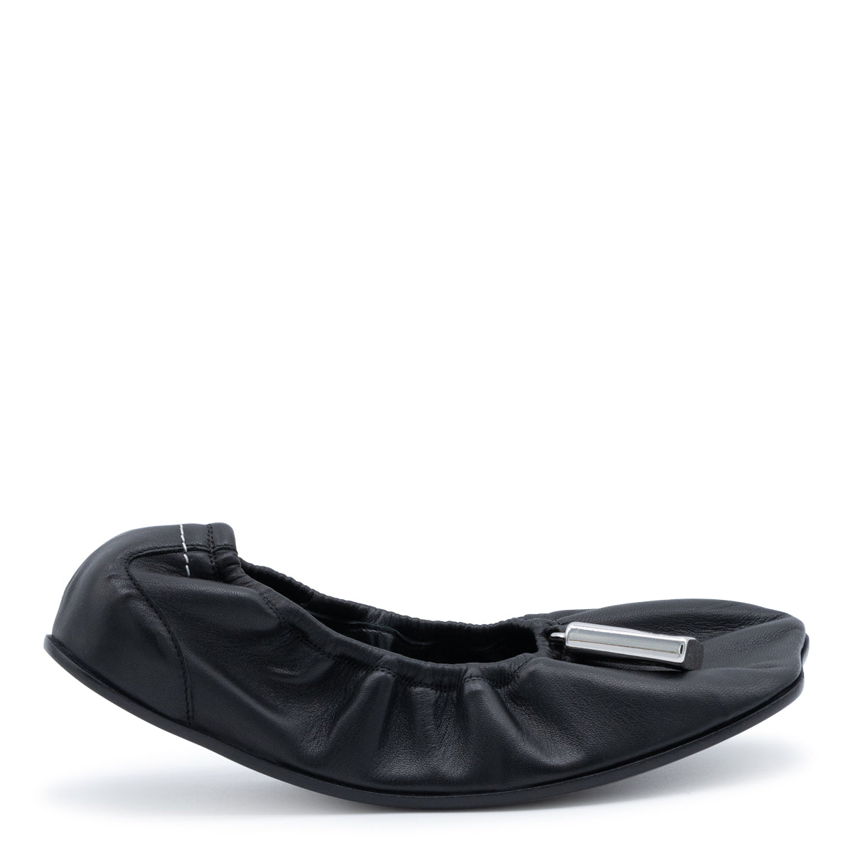 BLACK BALLET SHOES FLATS