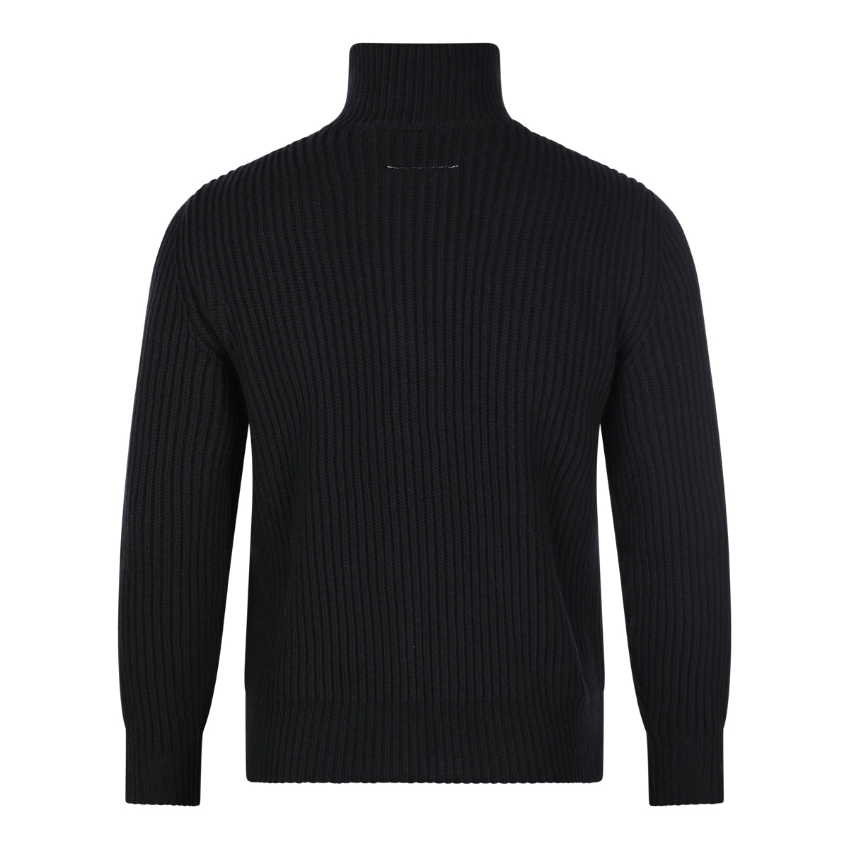 BLACK WOOL SWEATER