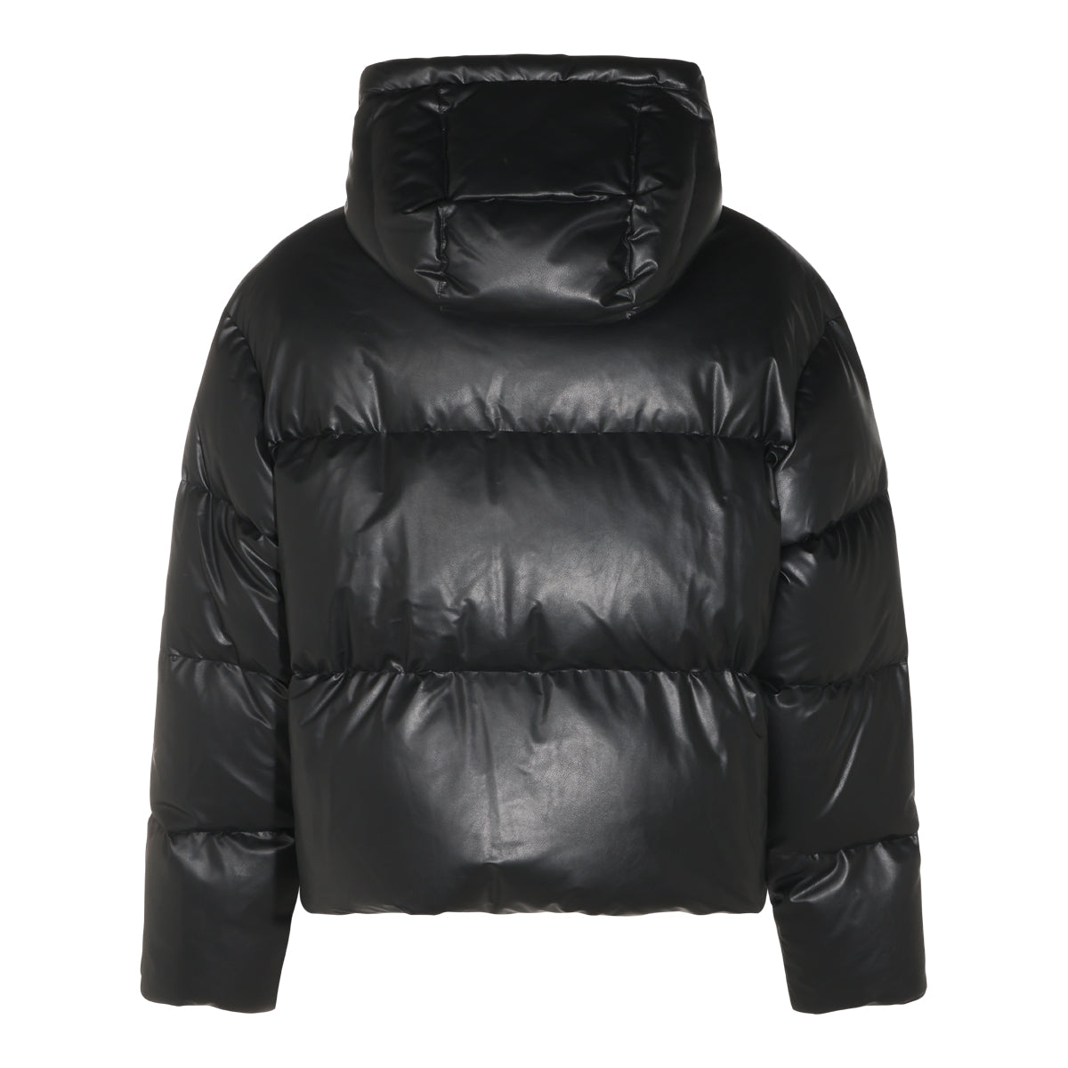 BLACK PUFFER DOWN JACKET