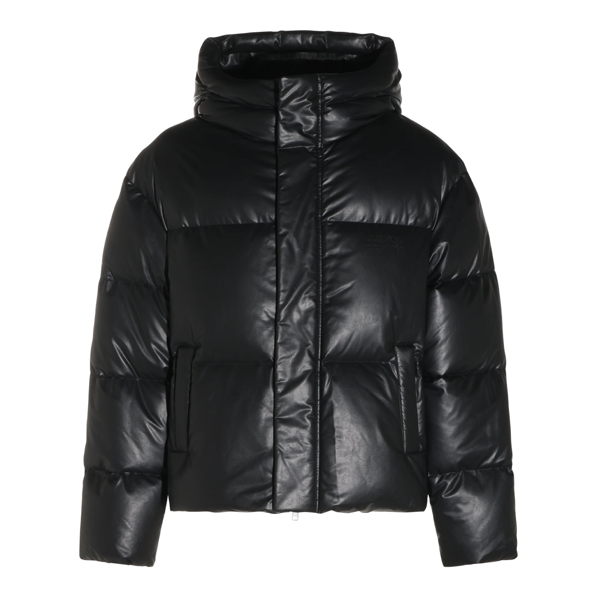 BLACK PUFFER DOWN JACKET