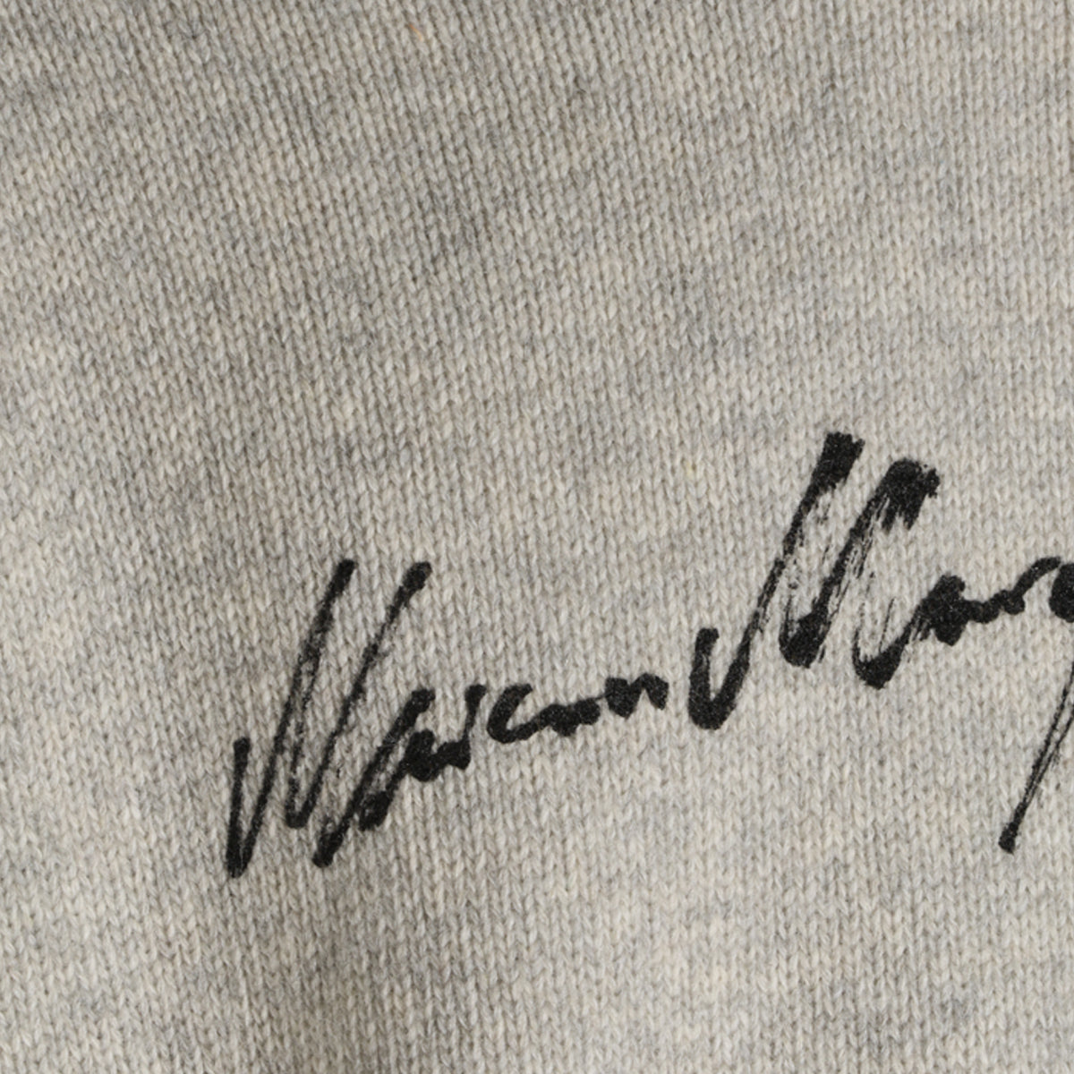 GREY WOOL KNITWEAR