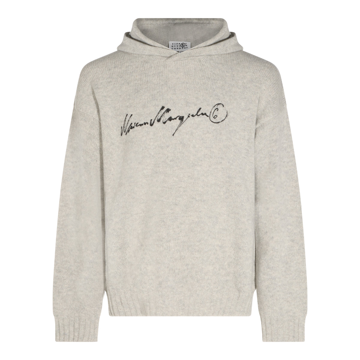 GREY WOOL KNITWEAR