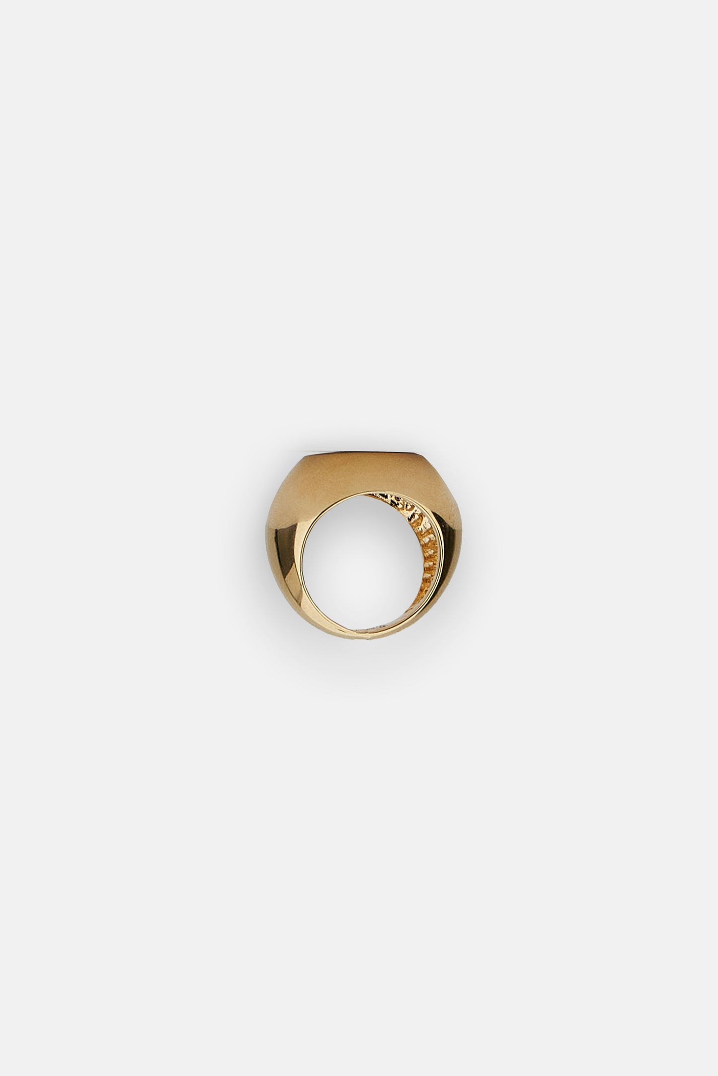 SMOOTH CHEVALIER RING