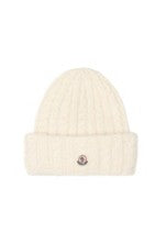 CABLE-KNIT WOOL BEANIE