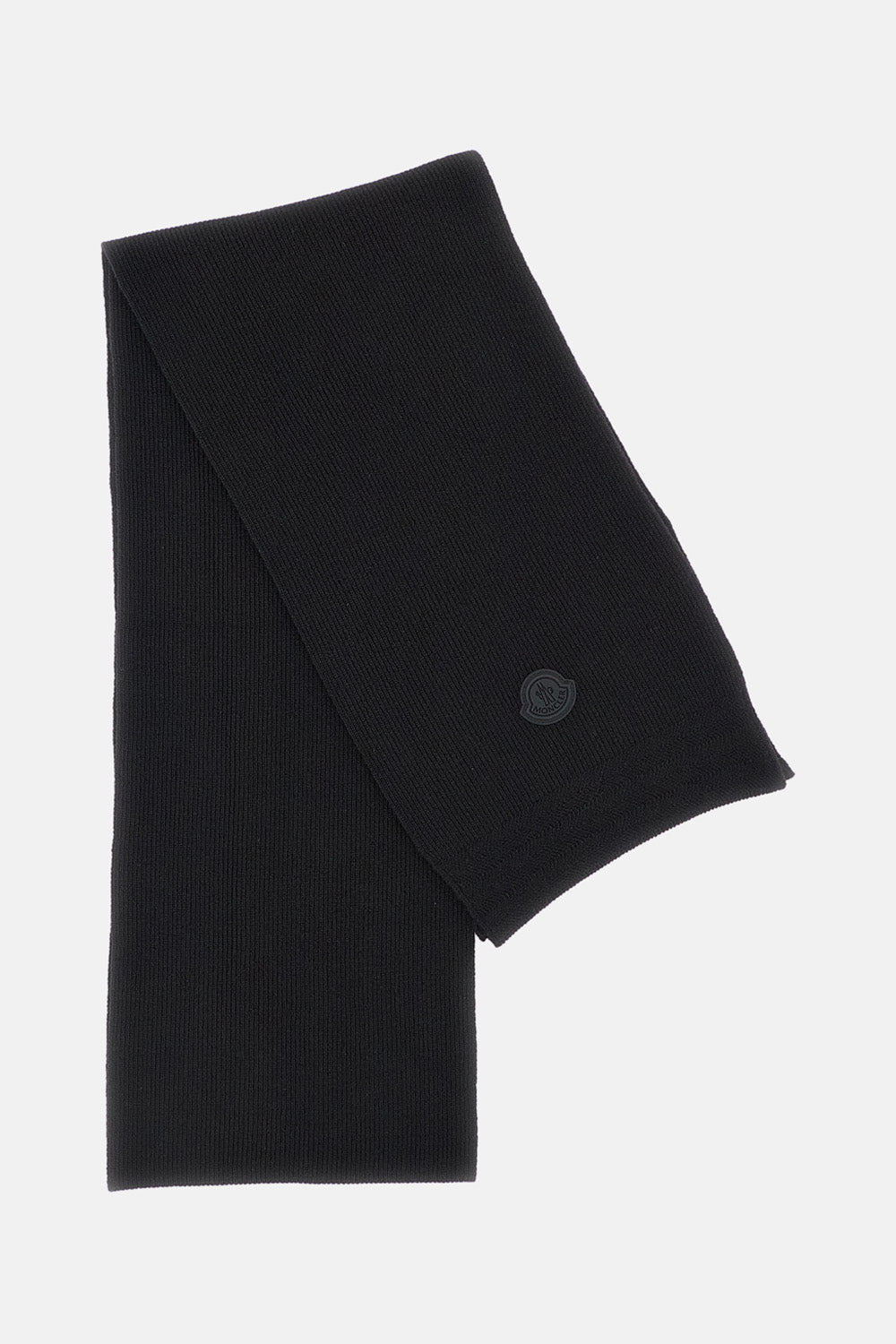 RIBBED WOOL SCARF