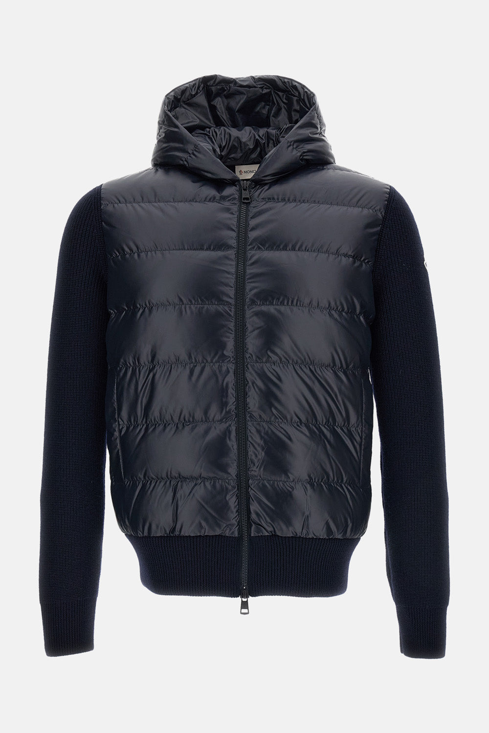 PADDED HOOD CARDIGAN JACKET