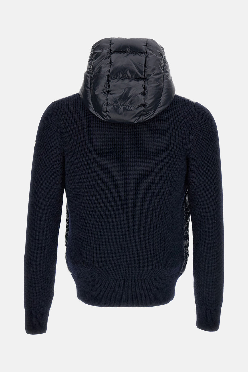 PADDED HOOD CARDIGAN JACKET