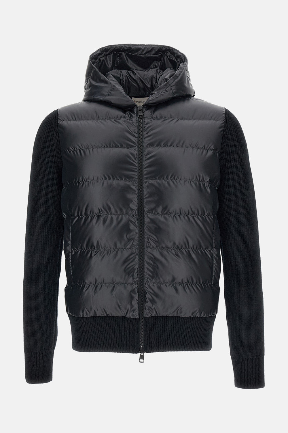 PADDED HOOD CARDIGAN JACKET