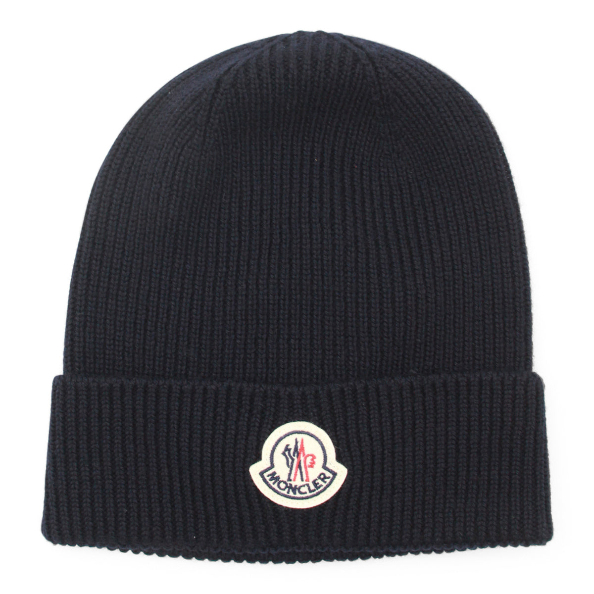 NAVY VIRGIN WOOL BEANIE