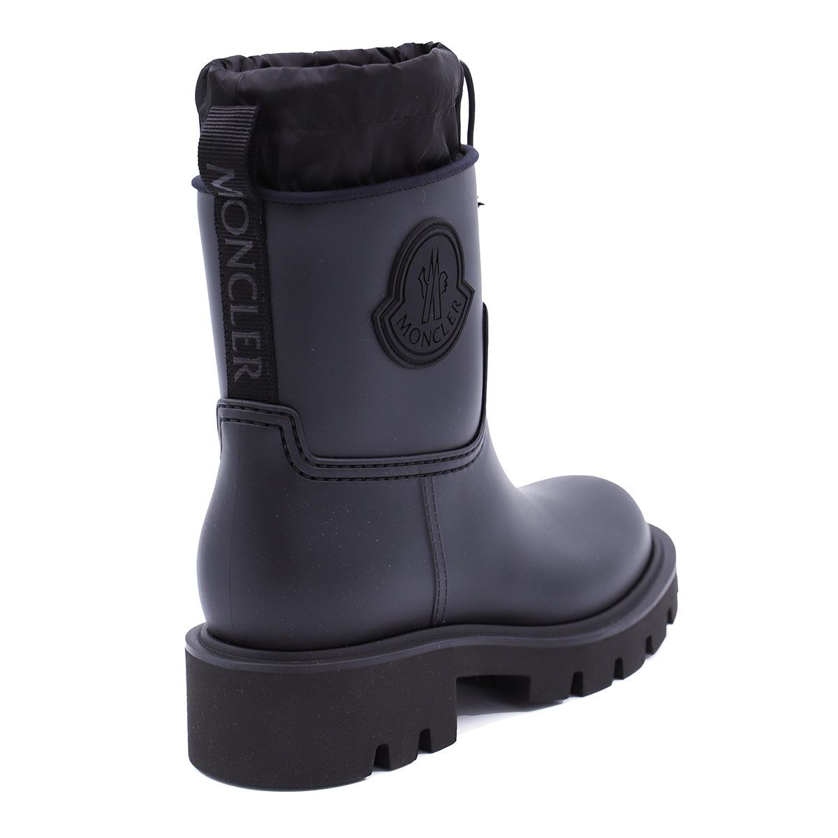 BLACK KICKSTREAM RAIN BOOTS