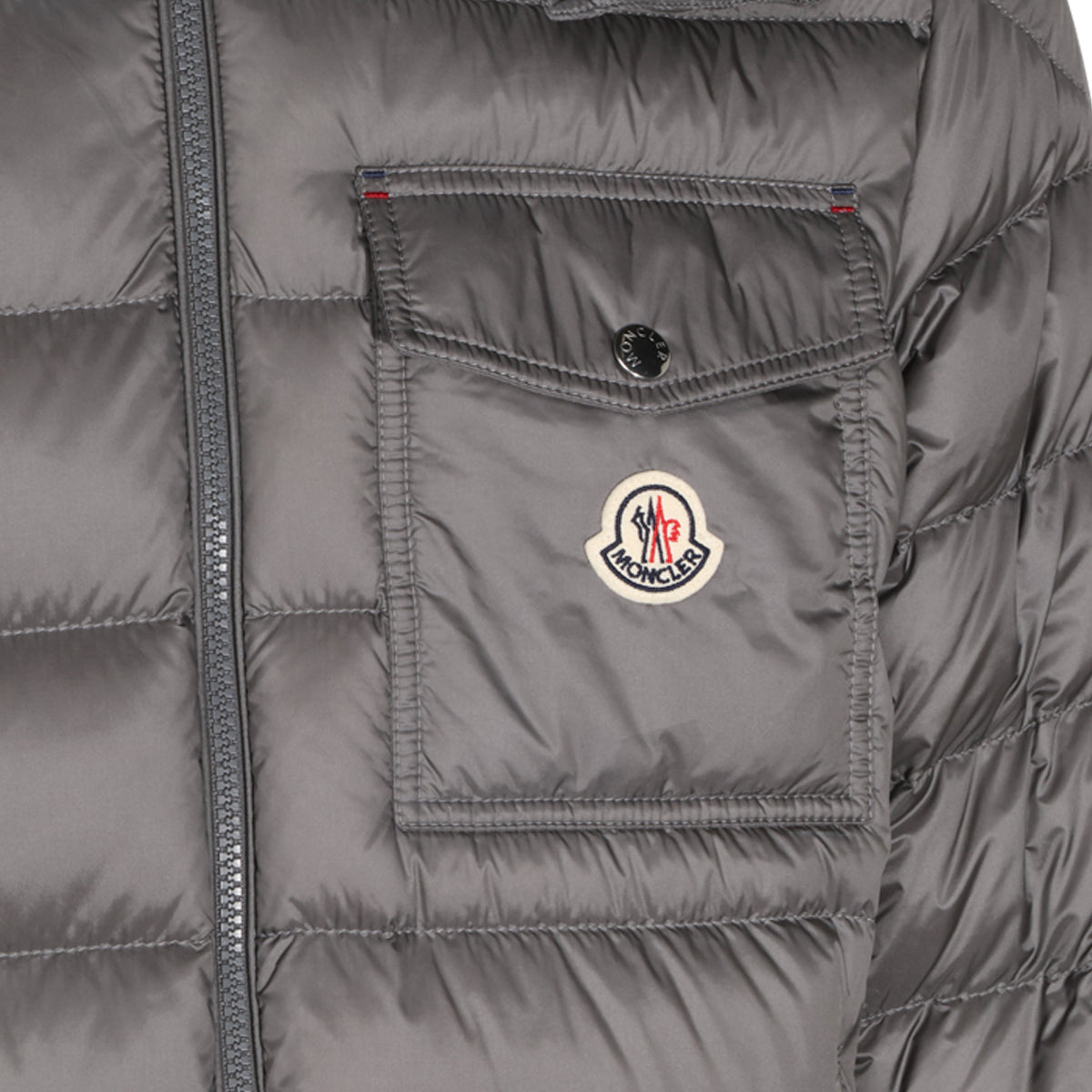GREY PUFFER VERITH DOWN JACKET