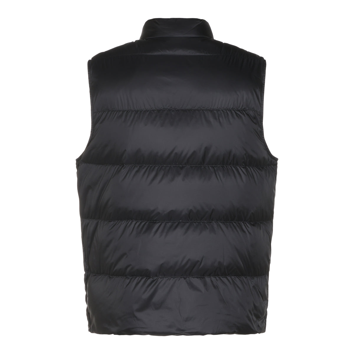 BLACK PUFFER TUQUEROUYE VEST DOWN JACKET