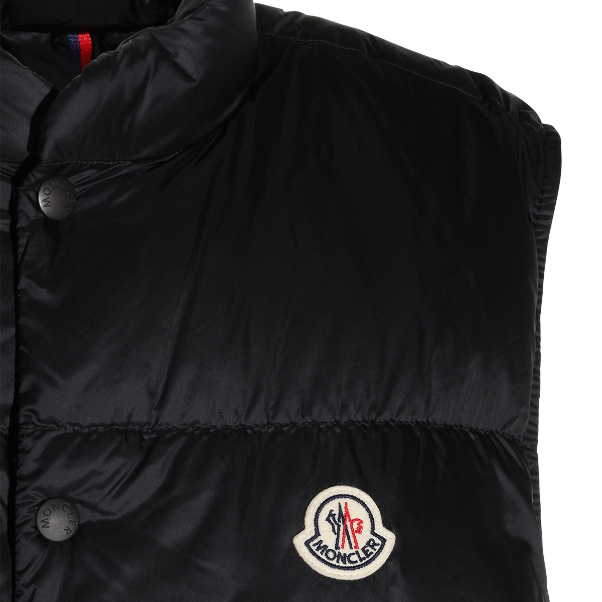 BLACK PUFFER TUQUEROUYE VEST DOWN JACKET