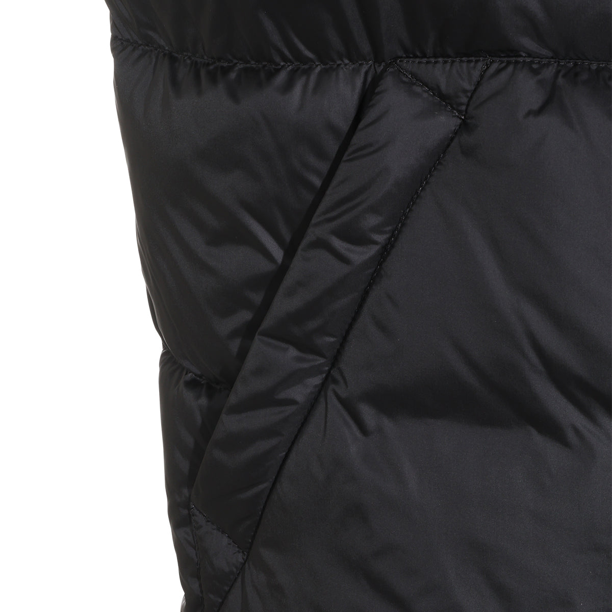 BLACK PUFFER TUQUEROUYE VEST DOWN JACKET