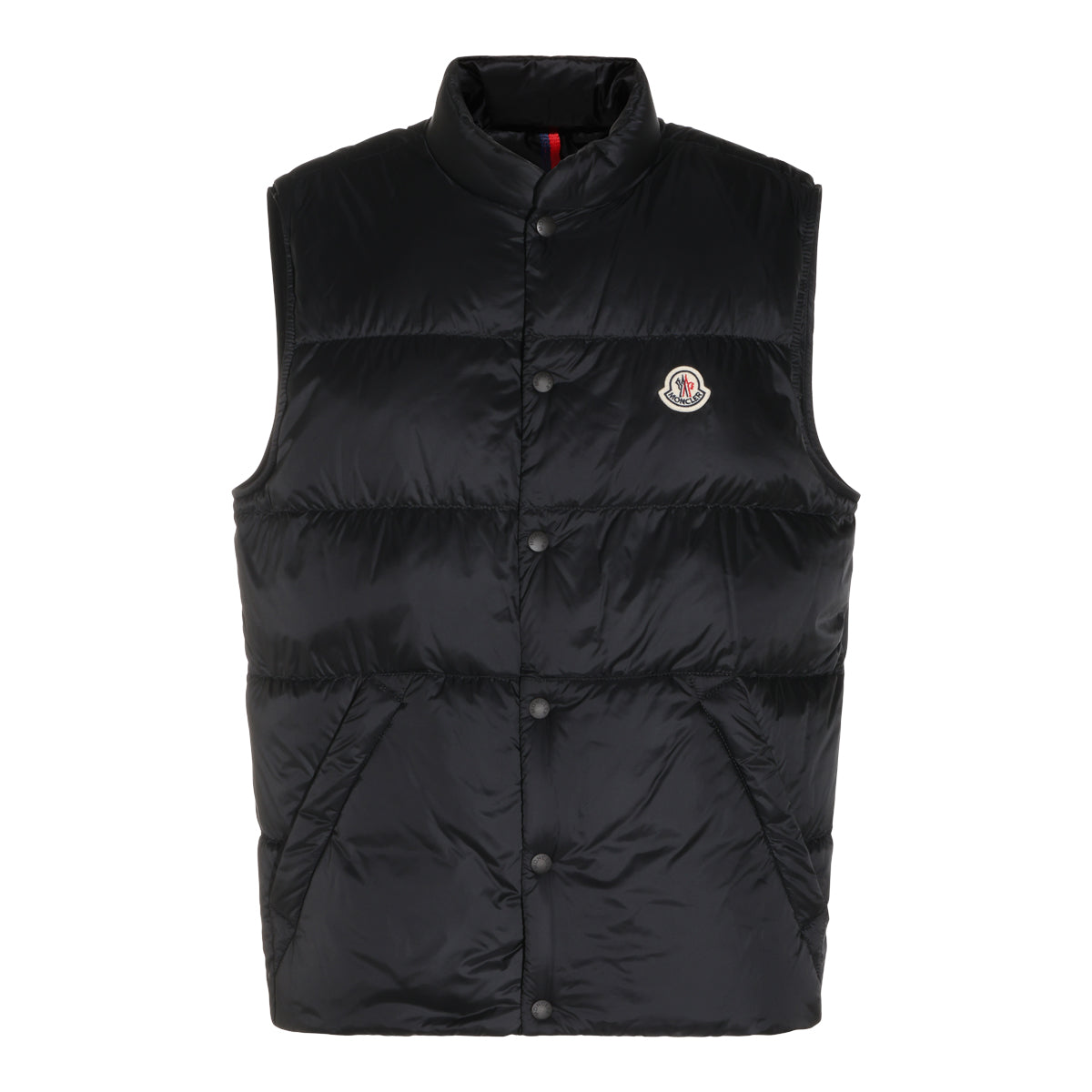 BLACK PUFFER TUQUEROUYE VEST DOWN JACKET