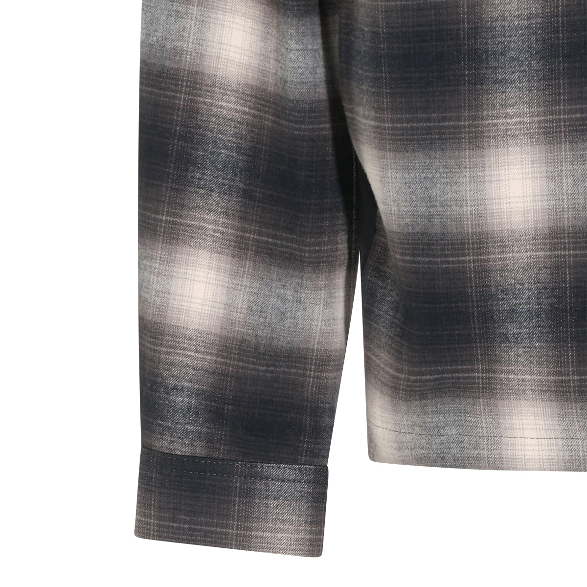 WHITE AND BLACK CHECK COTTON CORNISELLO CASUAL JACKET