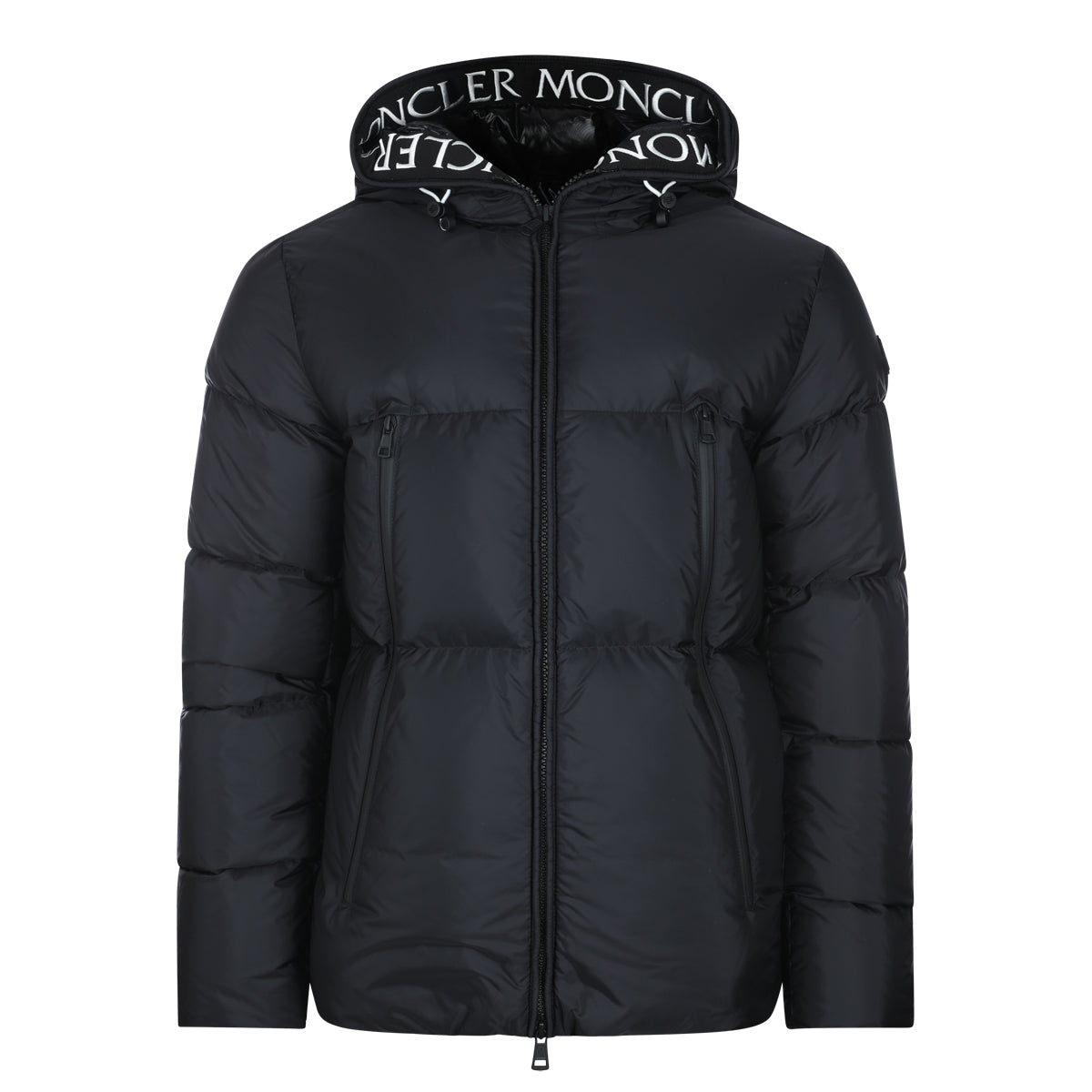BLACK PUFFER MONTACLA DOWN JACKET