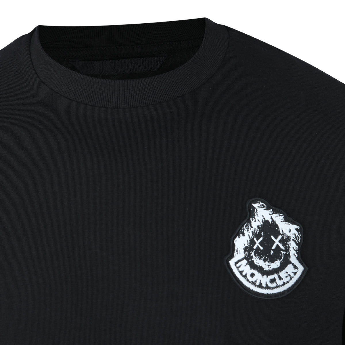BLACK COTTON T-SHIRT