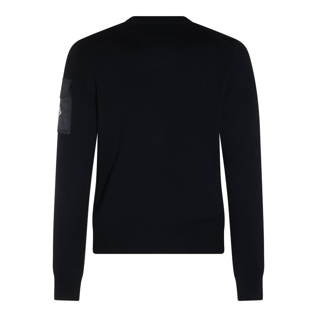 NAVY BLUE VIRGIN WOOL JUMPER