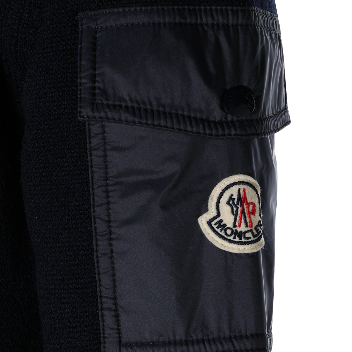 NAVY BLUE VIRGIN WOOL JUMPER
