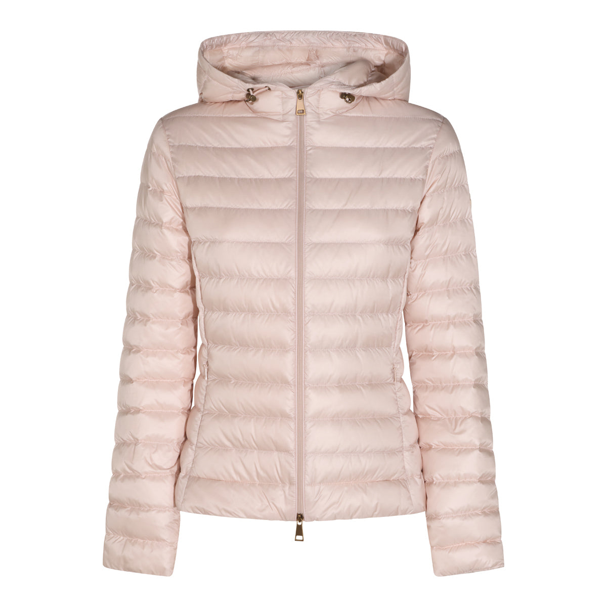 PINK PUFFER IGERLHOOD DOWN JACKET