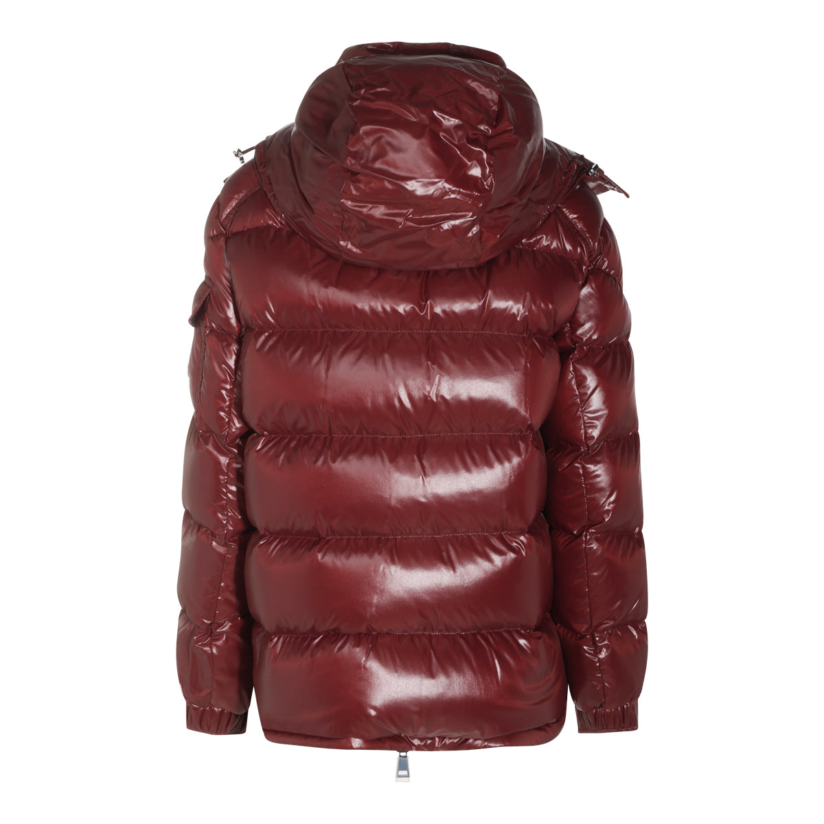 BURGUNDY PUFFER MAIRE DOWN JACKET