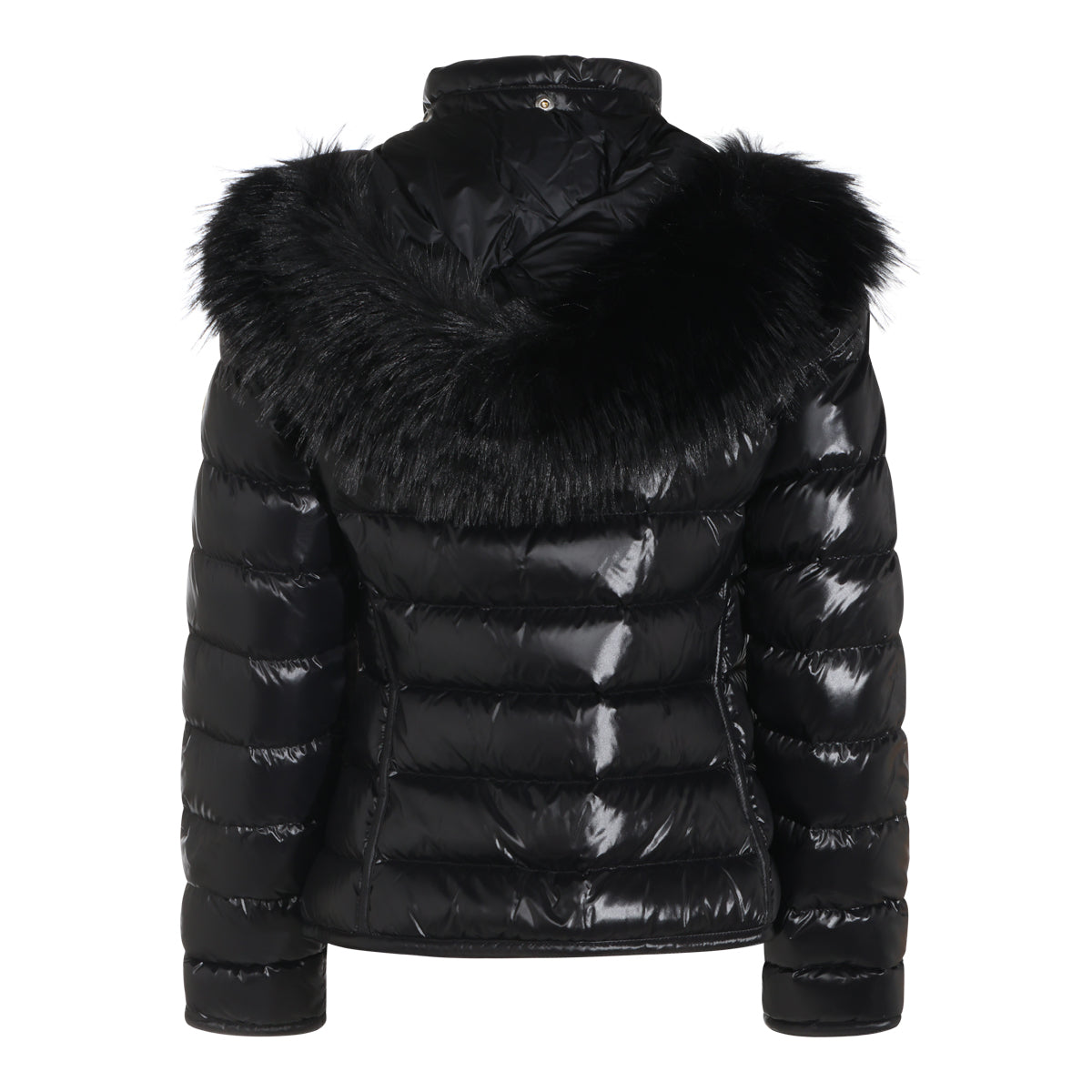 BLACK PUFFER BADYEFFE DOWN JACKET