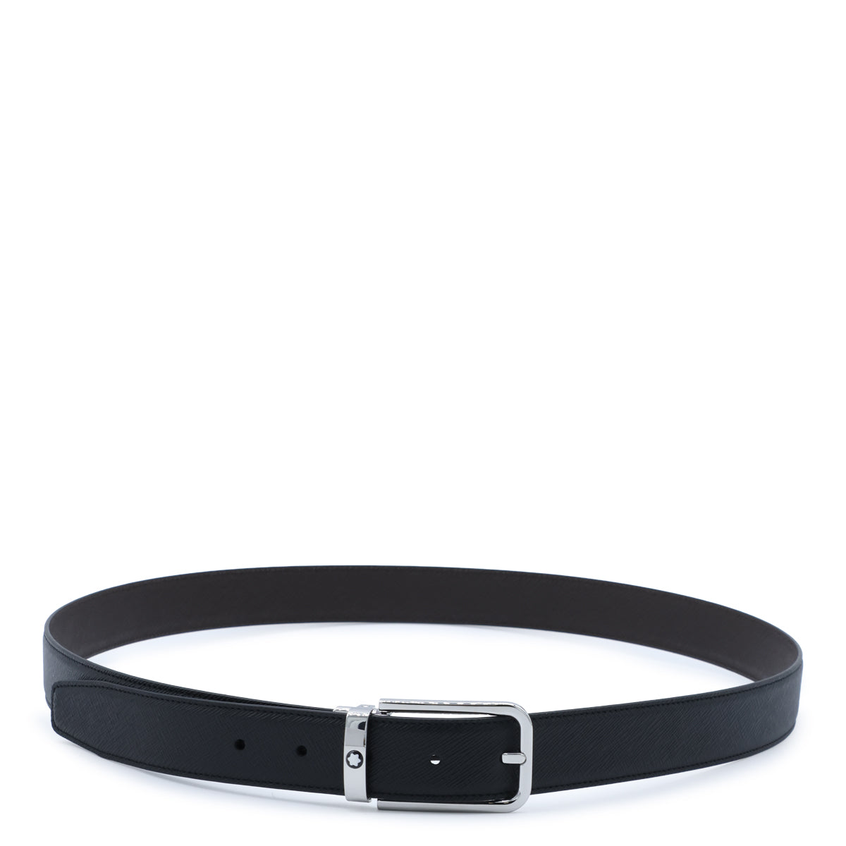 BLACK LEATHER BELT