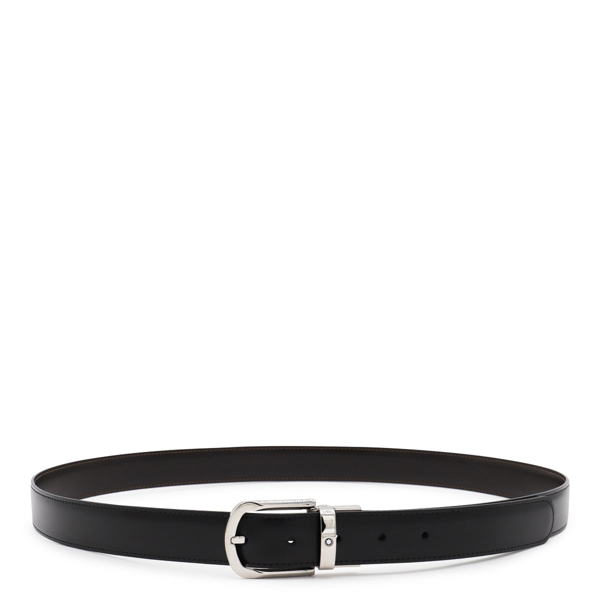 BLACK LEATHER BELT