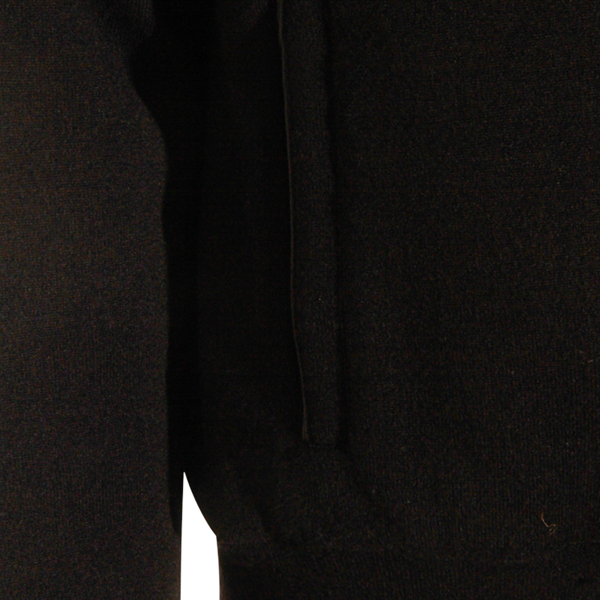 BLACK WOOL DOWN JACKET