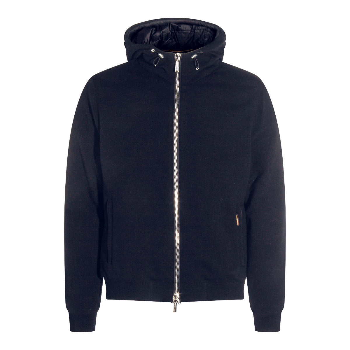 NAVY WOOL BRIGNO DOWN JACKET