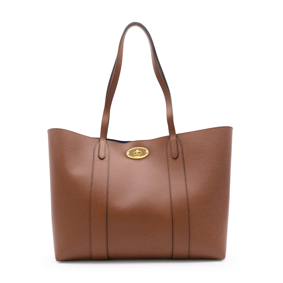 BROWN LEATHER BAYSWATER TOTE BAG
