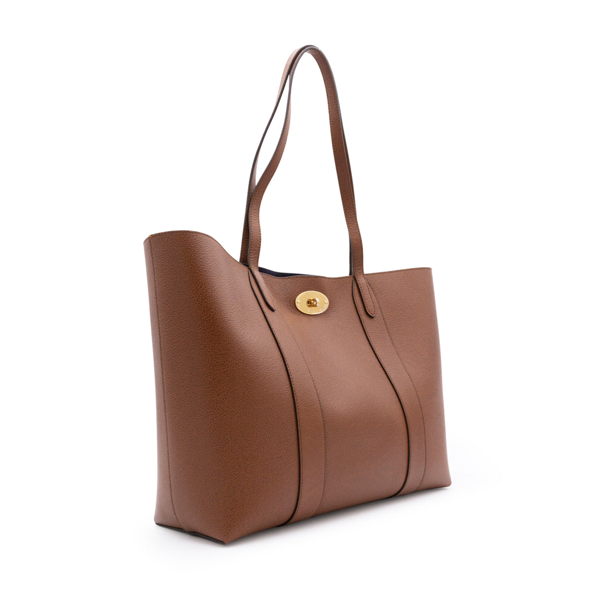 BROWN LEATHER BAYSWATER TOTE BAG