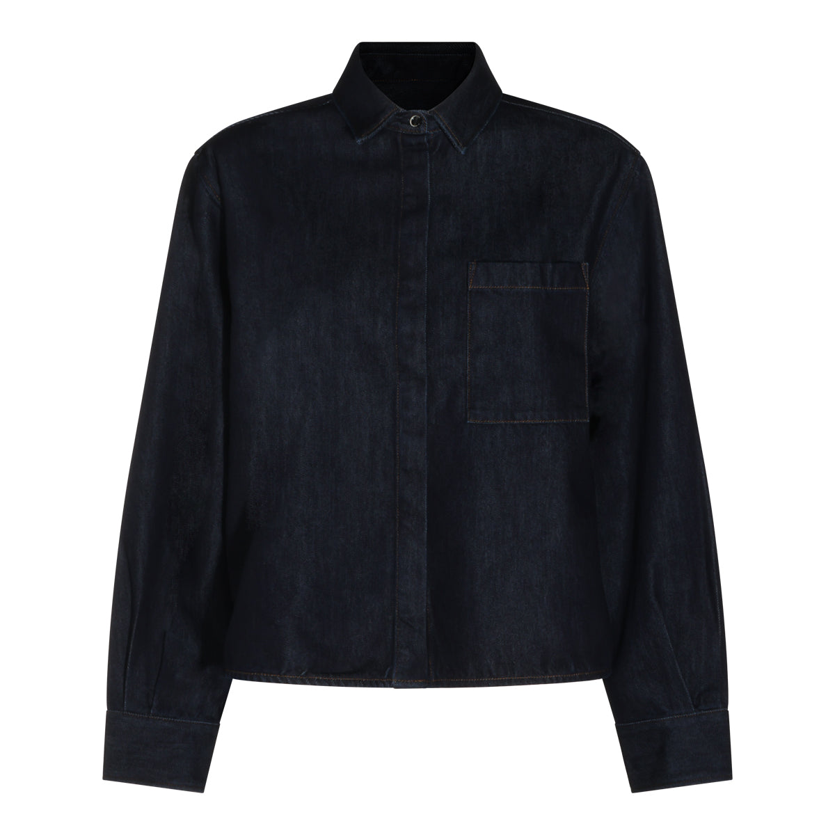 RINSE COTTON AND WOOL BLEND SHIRT