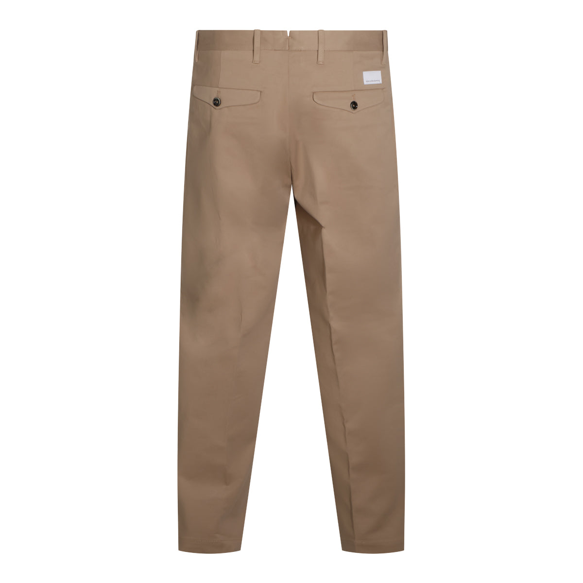 SAND COTTON STRETCH CHINO PANTS