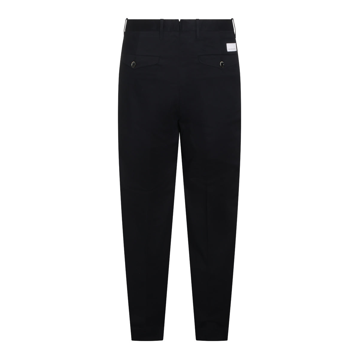NAVY COTTON STRETCH CHINO PANTS