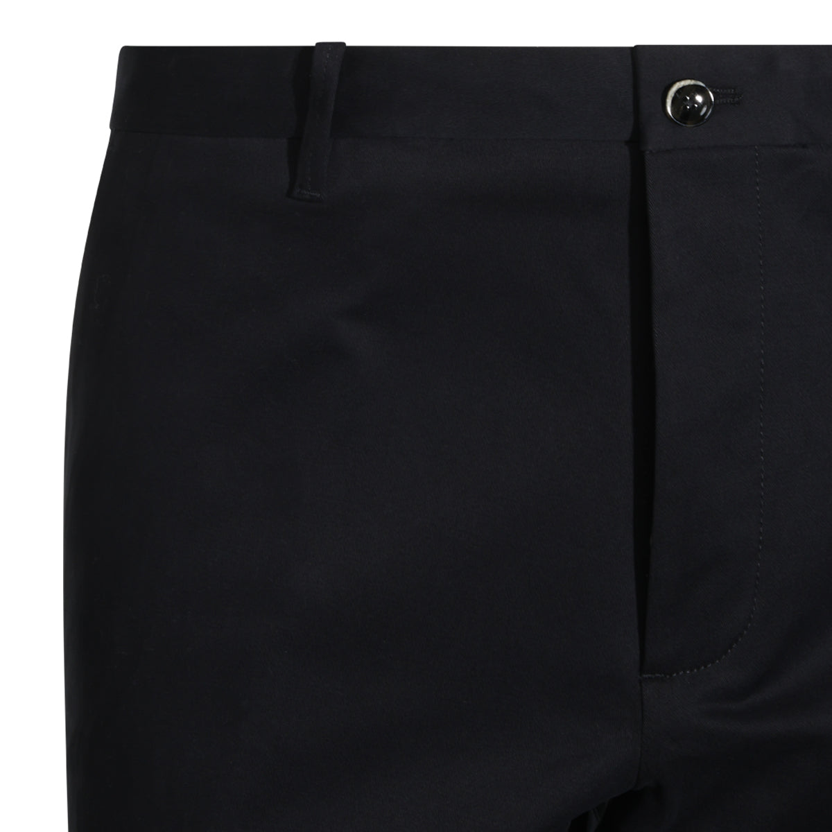 NAVY COTTON STRETCH CHINO PANTS