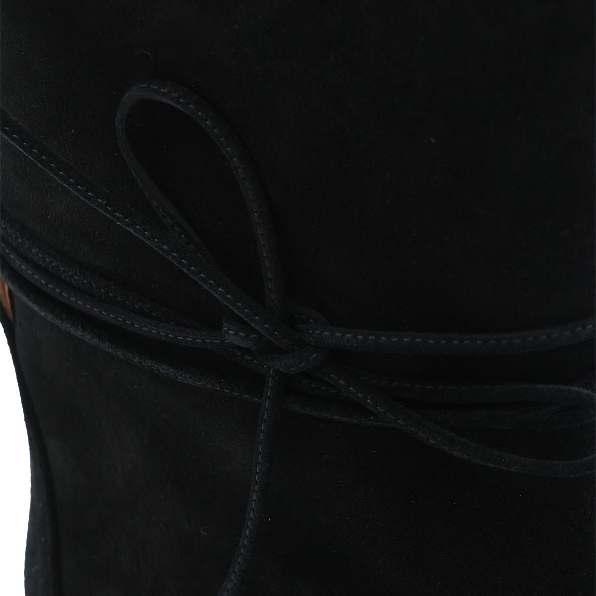 BLACK SUEDE GEMMA BOOTS