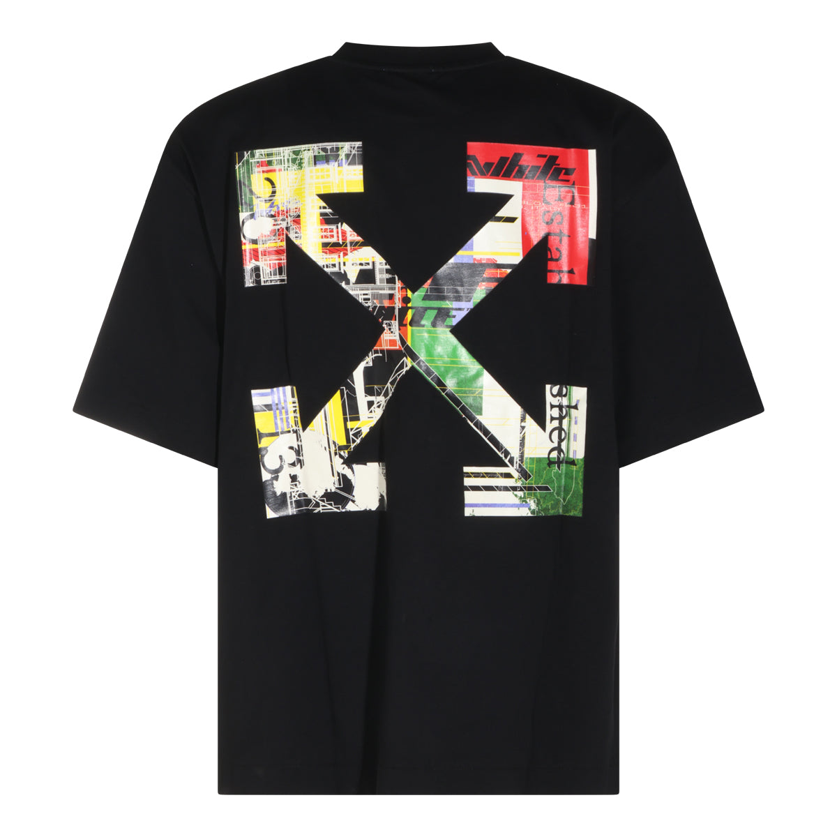 BLACK COTTON T-SHIRT