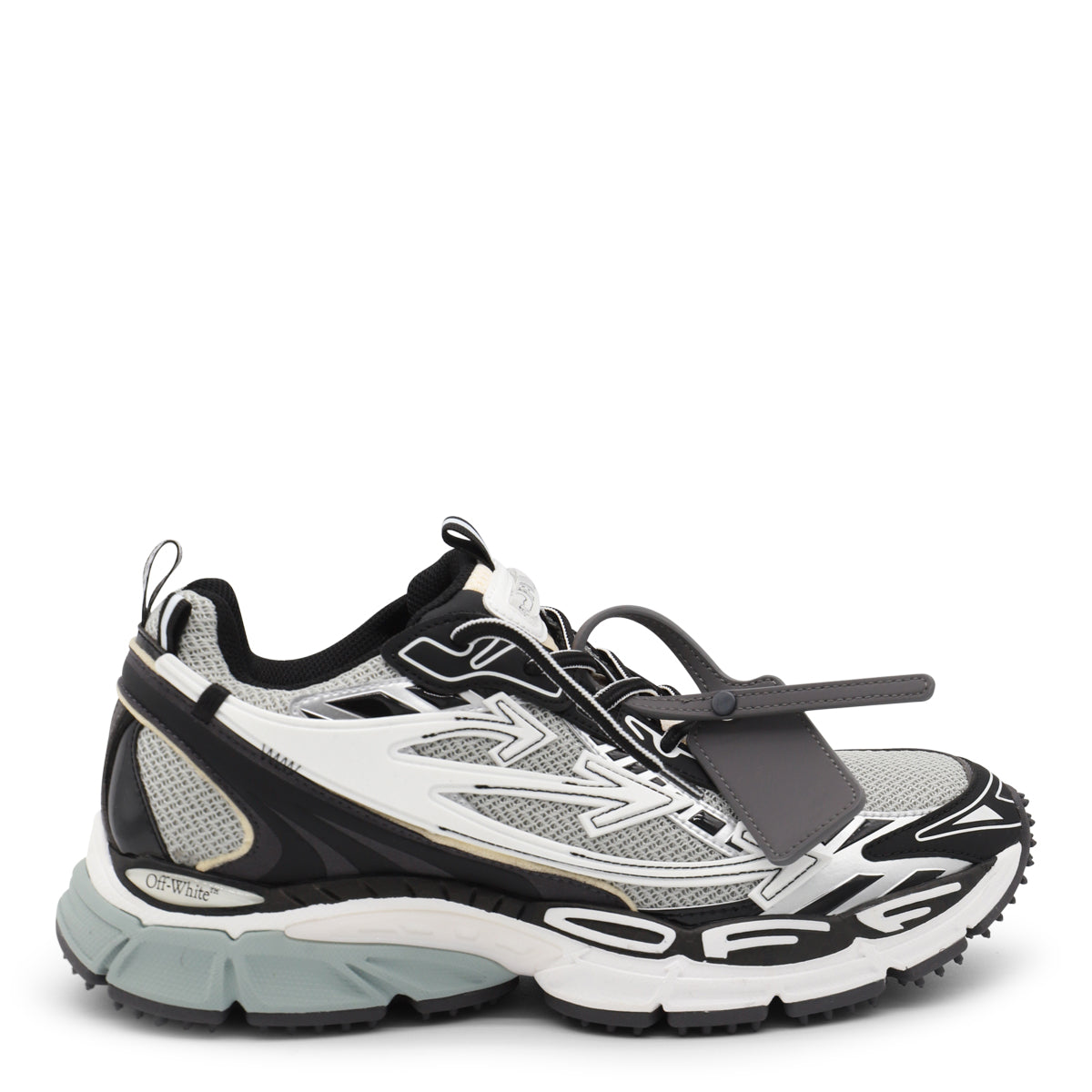 LIGHT GREY AND BLACK BE RIGHT BACK SNEAKERS